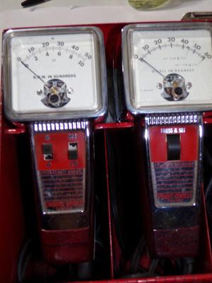 Classic car show accessory for display. B-K TuneMaster