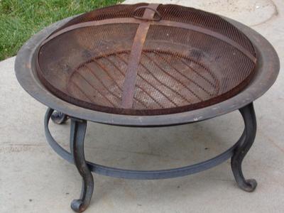 Patio fire pit,