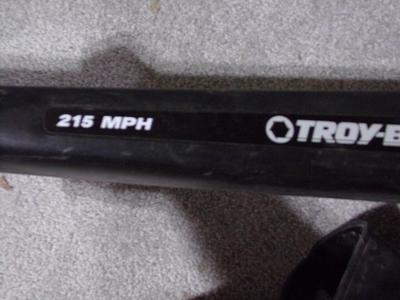 Troy-Bilt lawn blower/vacuum,