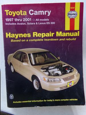 Toyota Camry Haynes Repair Manual