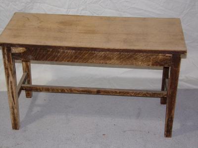 Vintage piano bench,