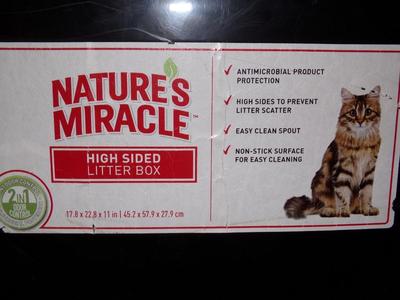 (1of2) High side litter box,