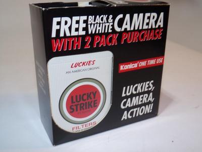 Vintage Lucky Strike promo item c.1980s,