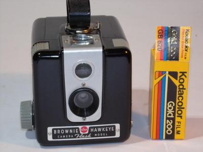 Vintage Kodak Brownie Hawkeye Flash Outfit