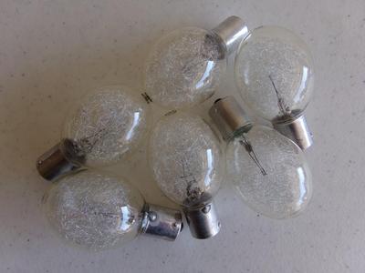 Vintage flash bulbs,