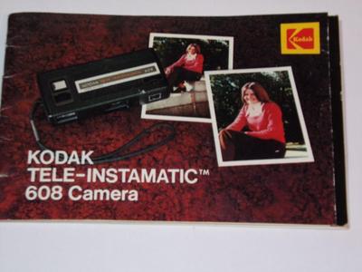 Vintage Kodak Tele-Instamatic 608 pocket camera