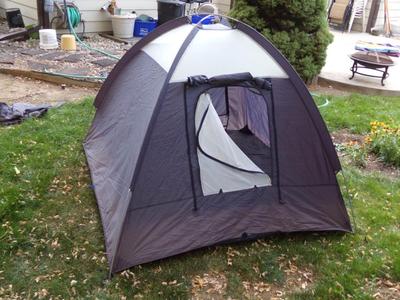 Clean 3 season camp tent,