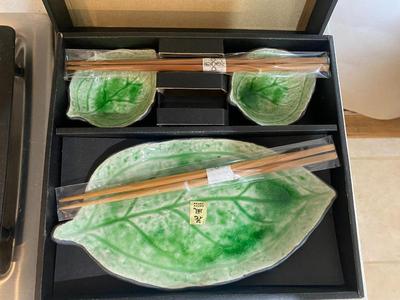 New - Kafuh Japan Sushi Dish Set
