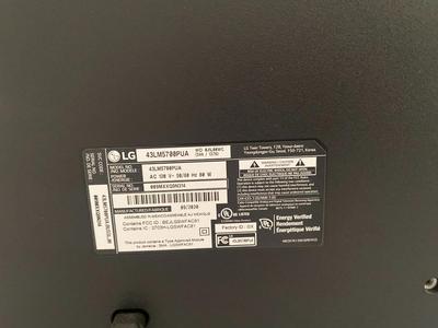 LG 43" Class LED 1080P HDTV