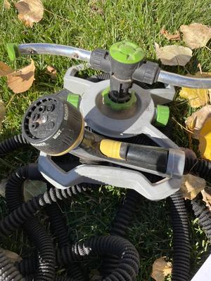 LAWN HOSE AND SPRINKLERS