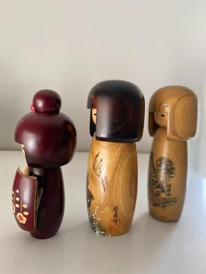 Rare Gumma Kokeshi Dolls