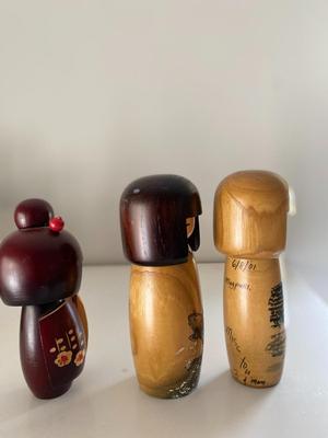 Rare Gumma Kokeshi Dolls