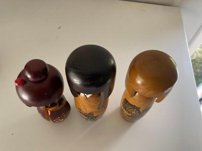 Rare Gumma Kokeshi Dolls