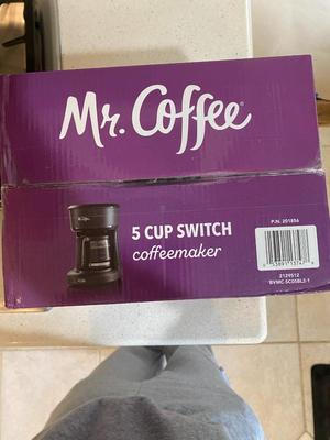 Mr. Coffee 5 Cup Coffeemaker