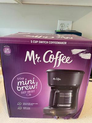 Mr. Coffee 5 Cup Coffeemaker