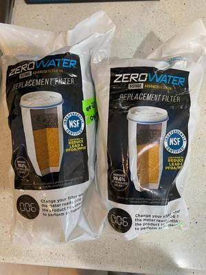 Set of Water Filters in Packaging