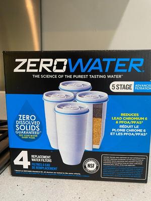 Set of Water Filters in Packaging