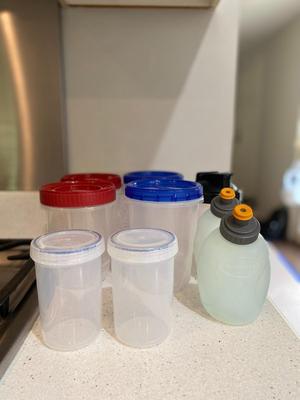 Lot of Plastic Food Containers