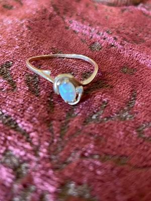 EARRINGS AND A RING