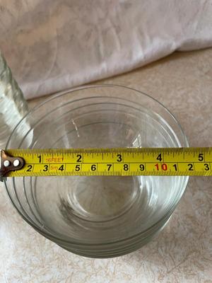 VARIETY OF GLASS BOWLS