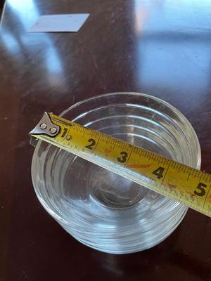 VARIETY OF GLASS BOWLS