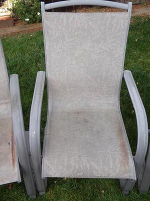 Set of 6 patio/lawn chairs