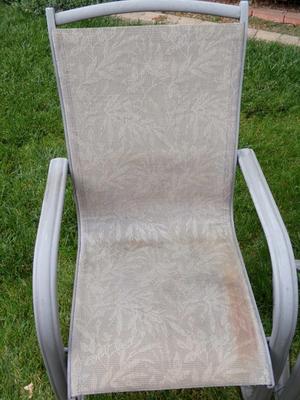 Set of 6 patio/lawn chairs