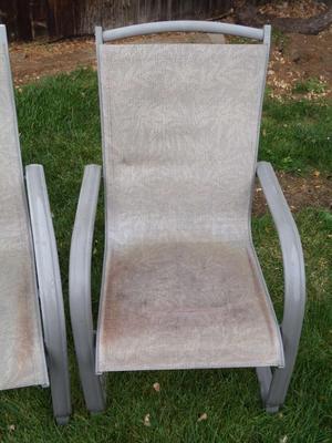 Set of 6 patio/lawn chairs
