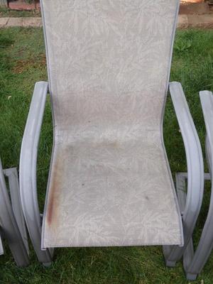 Set of 6 patio/lawn chairs