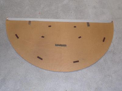 Wood look top protector