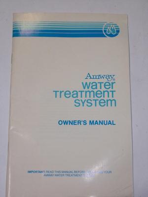 Amway Water Treatment System