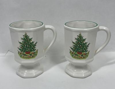 Christmas Tree Ceramic Coffee Cups