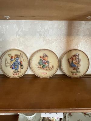 M.J. HUMMEL ANNUAL PLATES RODENTAL WEST GERMANY