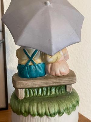 HUMMEL GOOSE GIRL, MUSIC BOX, HOBO CLOWN AND STAINED GLASS