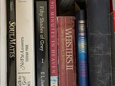 TWO BOXES OF BOOKS