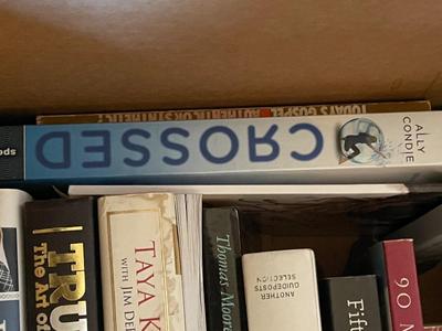 TWO BOXES OF BOOKS