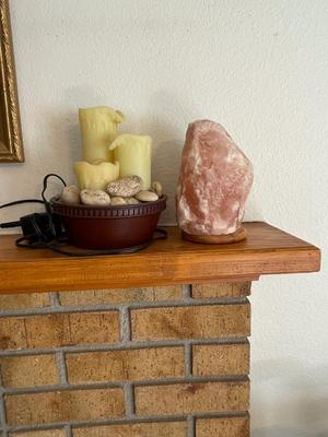 ENVIRASCAPE RELAXATION FOUNTAIN, HIMALAYAN SALT LAMP