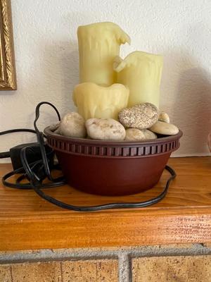 ENVIRASCAPE RELAXATION FOUNTAIN, HIMALAYAN SALT LAMP