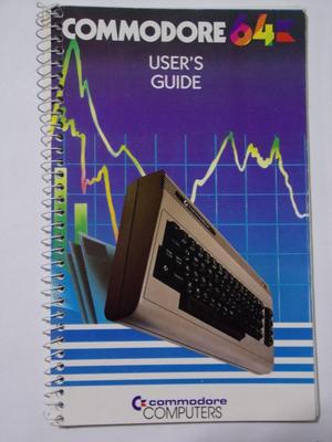 Vintage collectible Commodore 64 user's guide
