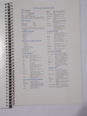 Vintage collectible Commodore SX-64 computer users guide