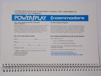 Vintage collectible Commodore SX-64 computer users guide
