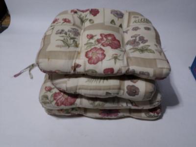 Set of 4 chair cushions