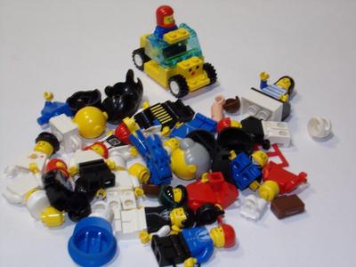 LEGO people and their parts