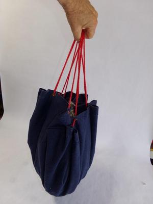 LEGO Denim draw string storage bag and play mat combo