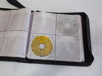 DVD/CD Faux Leather carry case