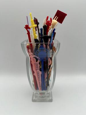 Vintage Swizzle Stir Stick Lot