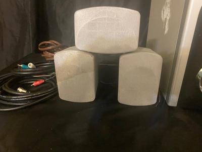DURABRAND HOME THEATER SYSTEM AND ALARM CLOCK