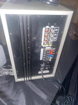 DURABRAND HOME THEATER SYSTEM AND ALARM CLOCK