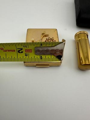 Vintage Compact & Lipstick Case