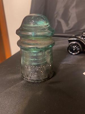 VINTAGE BICENTENNIAL COLLECTIBLE PLATE, CANDY JAR, INSULATOR THAT LOOKS TO HAVE BEEN STRUCK BY LIGHTING WATER PITCHER AND MORE!